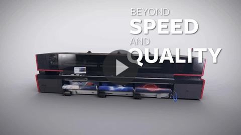 EFI VUTEk Q3r and Q5r Superwide Roll-to-roll Printers Overview